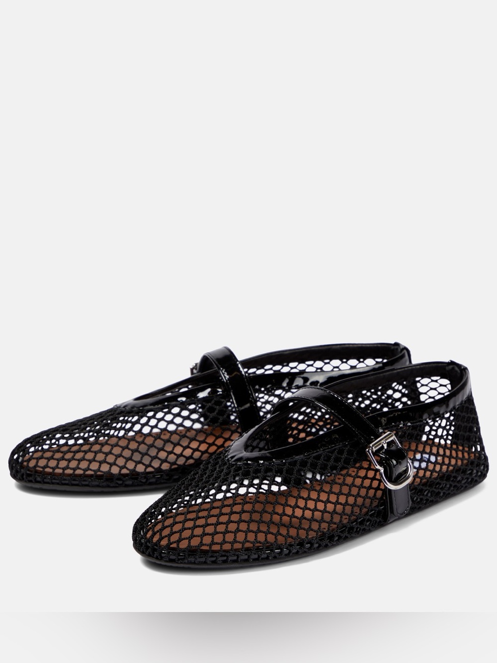 Alaïa Black Fishnet ballet flats SZ 38 $990